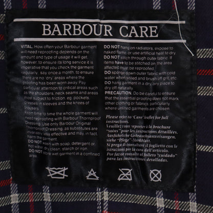 Barbour 90s Oiled Trench Coat Gray Size C36
