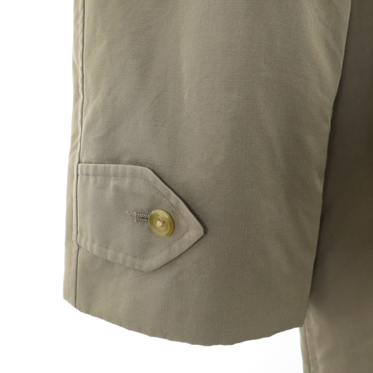 Burberrys 90s Vintage Khaki Balmacaan Coat Size 170