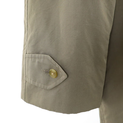 Burberrys 90s Vintage Khaki Balmacaan Coat Size 170
