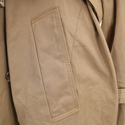 Burberrys 90s British Old Trench Coat Beige