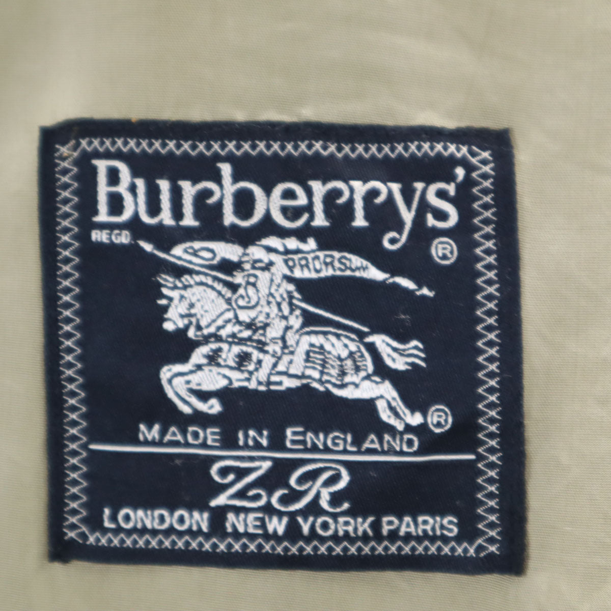 Burberrys 90s British Old Trench Coat Beige