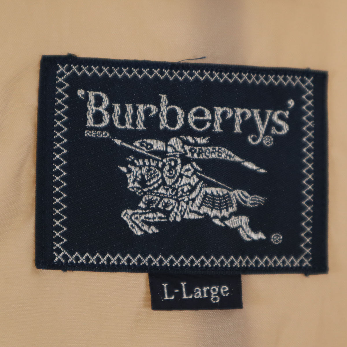Burberrys 90s Vintage Long Coat Beige Size L