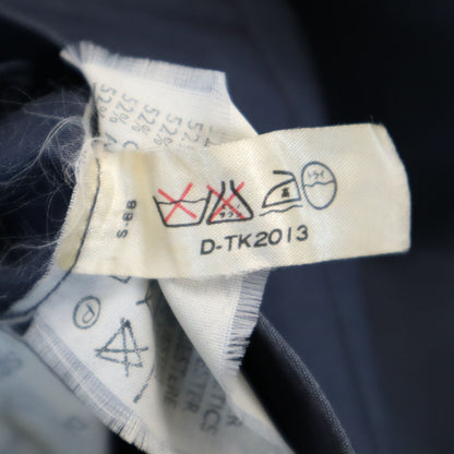 Aquascutum 80s England Made Packable Coat Navy Size 36