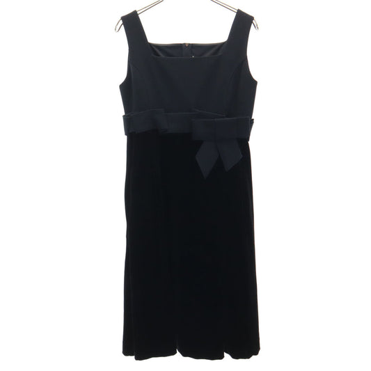 FOXEY NEW YORK Made in Japan Sleeveless Dress Black Size 38