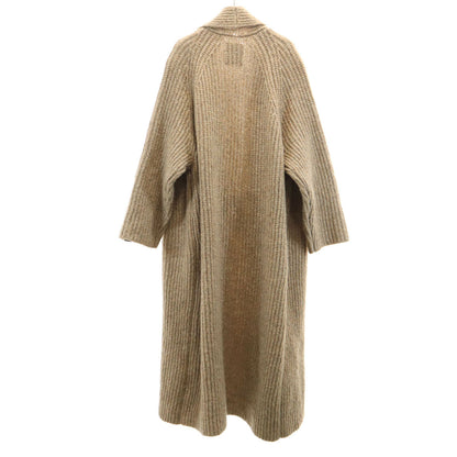 Emporio Armani Long Sleeve Knit Gown Cardigan Brown Size 40