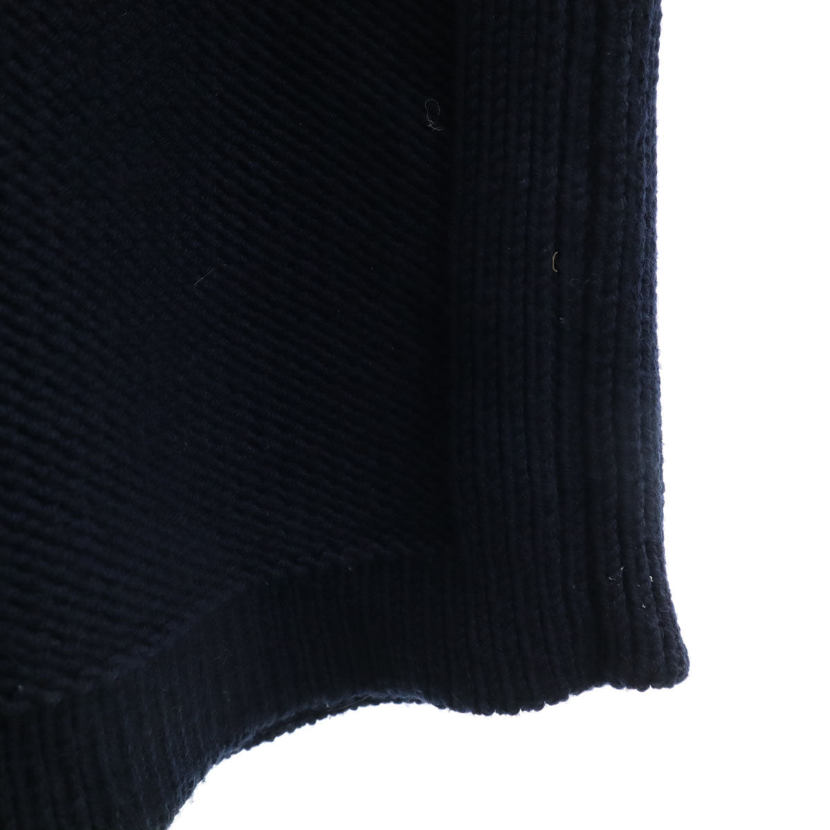 FENDI Long Sleeve Knit Midi Dress Navy Size 40