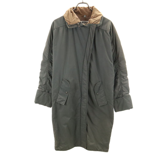 MM6 Italy Padded Coat Olive Gray Size 38