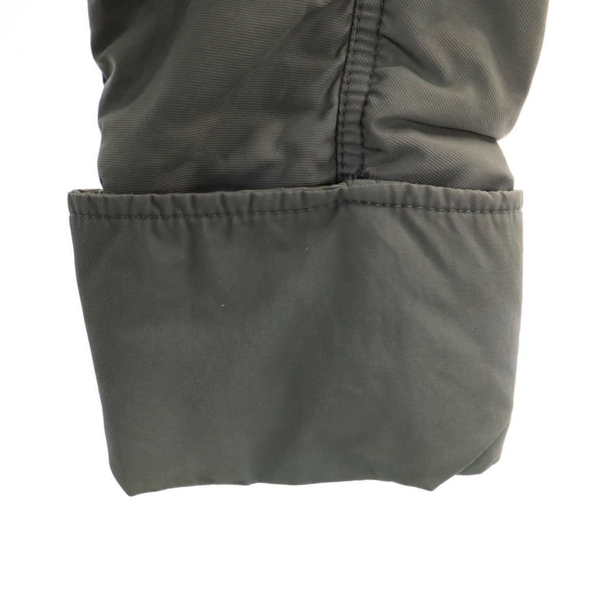 MM6 Italy Padded Coat Olive Gray Size 38