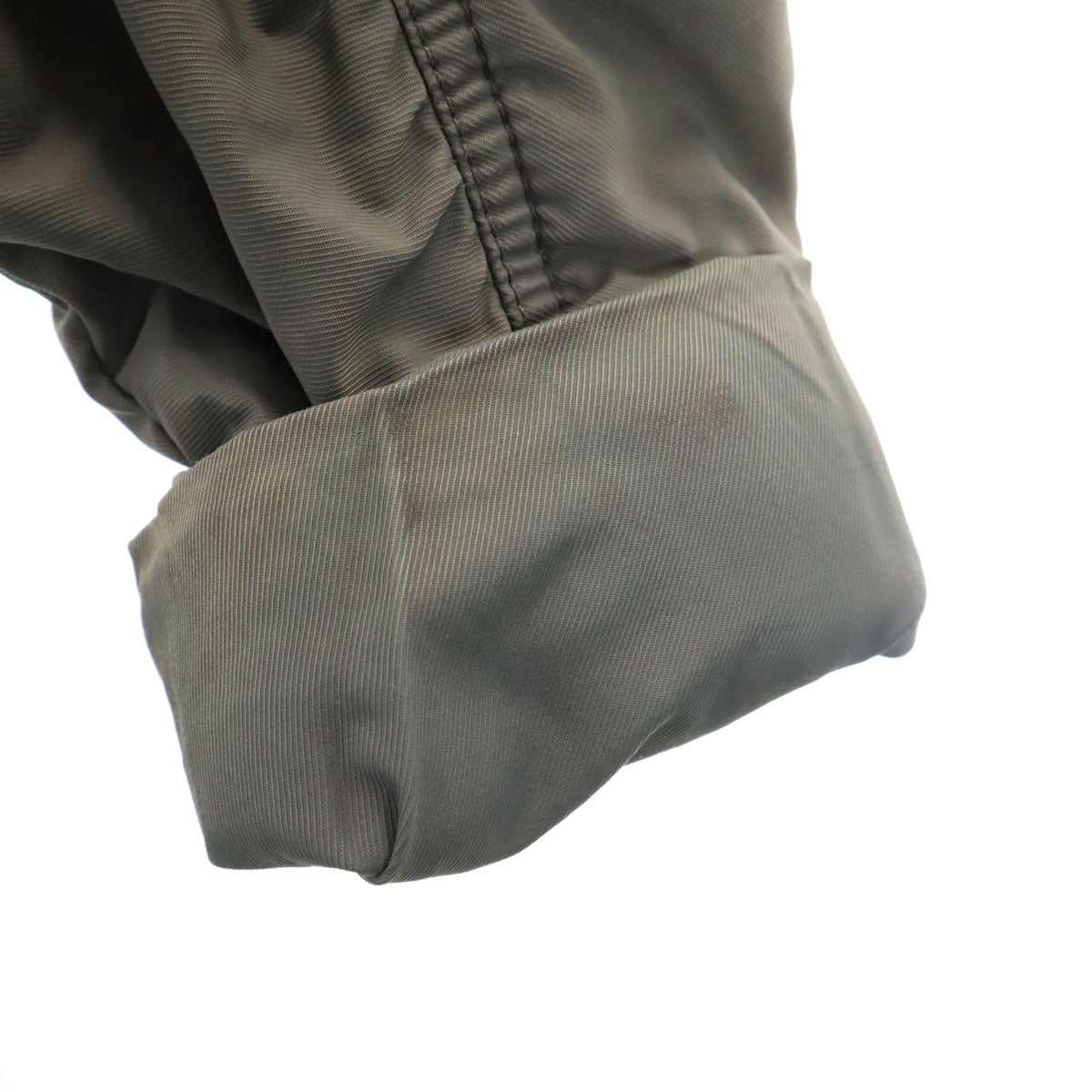 MM6 Italy Padded Coat Olive Gray Size 38