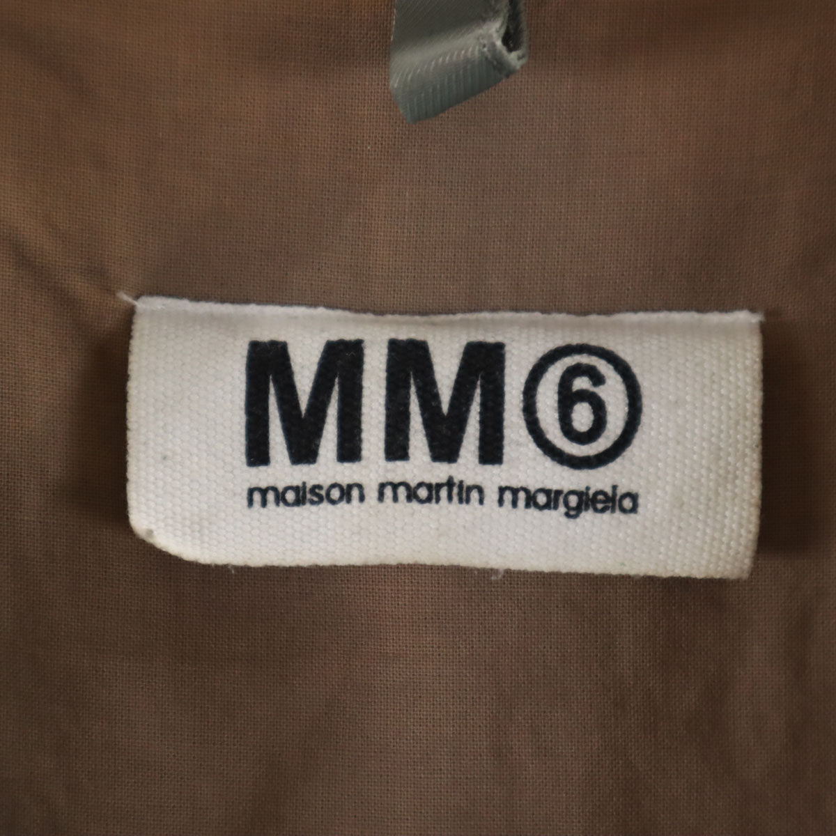 MM6 Italy Padded Coat Olive Gray Size 38