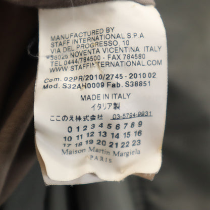 MM6 Italy Padded Coat Olive Gray Size 38