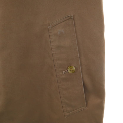 Burberrys 90s Vintage Balmacaan Coat w/ Liner Brown Size 90-165