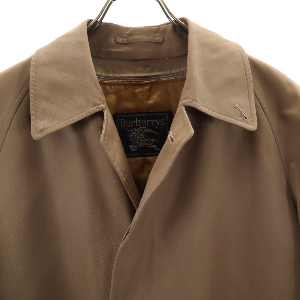 Burberrys 90s Vintage Balmacaan Coat w/ Liner Brown Size 90-165