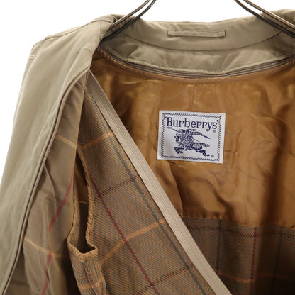 Burberrys 90s Balmacaan Coat w/ Liner Beige Brown Size 7AB2