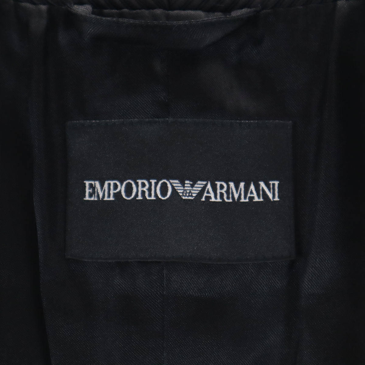 Emporio Armani Italian Coat Black Size 36