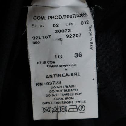 Emporio Armani Italian Coat Black Size 36