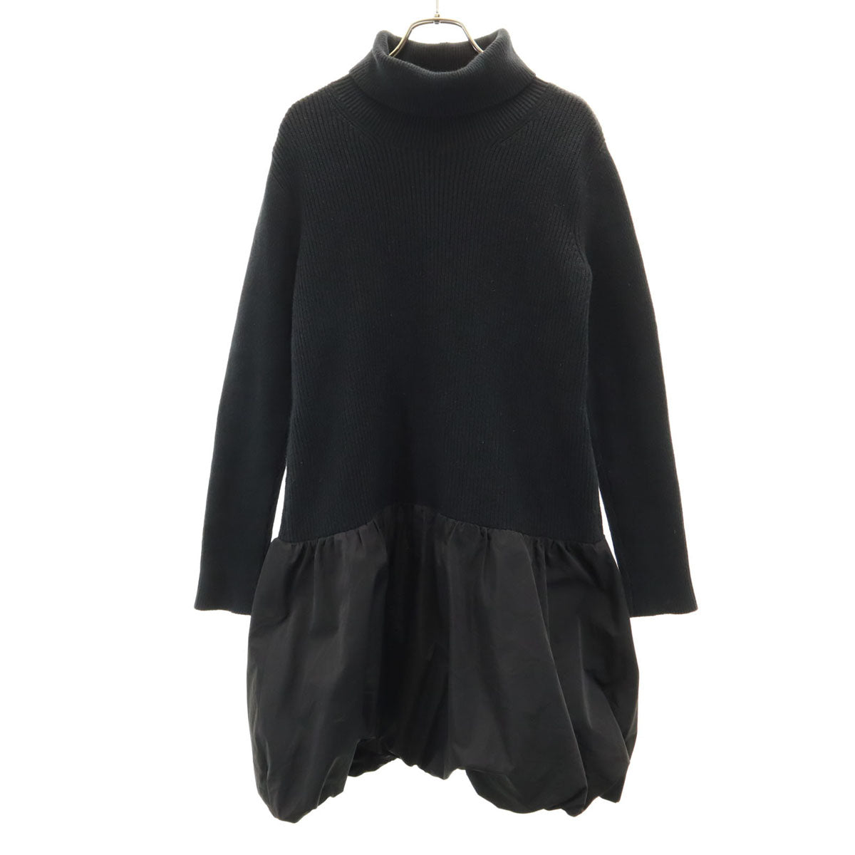 FOXEY NEW YORK Black Turtleneck Dress Size 40