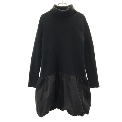 FOXEY NEW YORK Black Turtleneck Dress Size 40