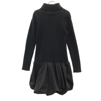 FOXEY NEW YORK Black Turtleneck Dress Size 40