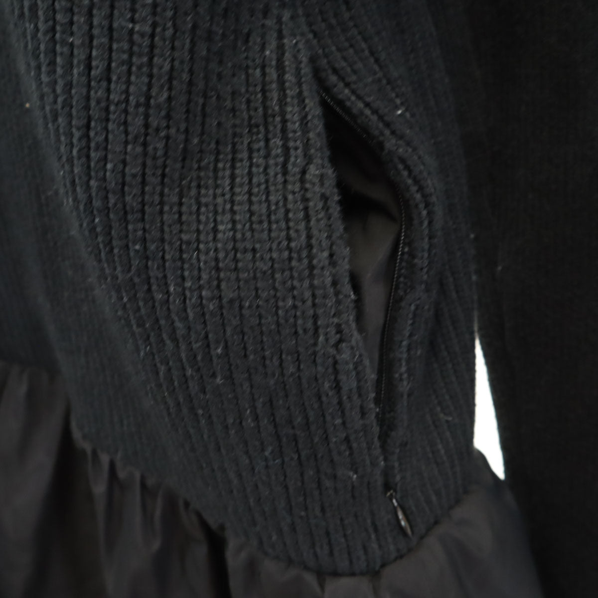 FOXEY NEW YORK Black Turtleneck Dress Size 40