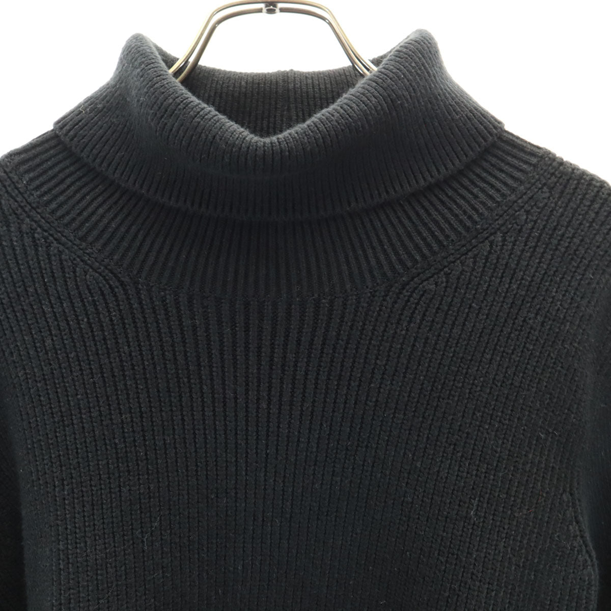 FOXEY NEW YORK Black Turtleneck Dress Size 40