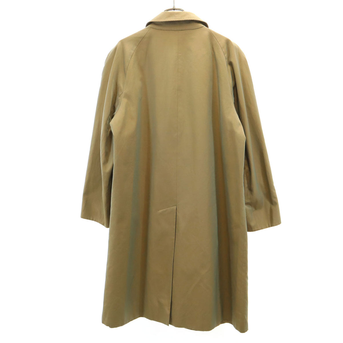 LANVIN 80s Vintage Balmacaan Coat Beige Size L