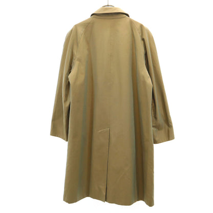 LANVIN 80s Vintage Balmacaan Coat Beige Size L