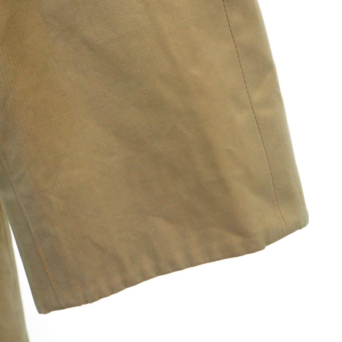 LANVIN 80s Vintage Balmacaan Coat Beige Size L