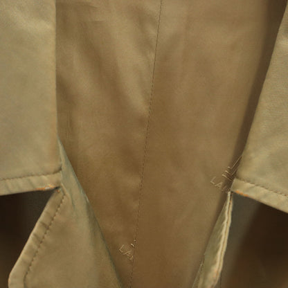 LANVIN 80s Vintage Balmacaan Coat Beige Size L