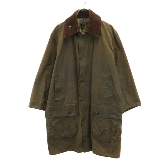 Barbour '90s 3-Warrant Border Oiled Jacket Brown Size C36