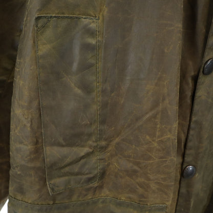 Barbour '90s 3-Warrant Border Oiled Jacket Brown Size C36