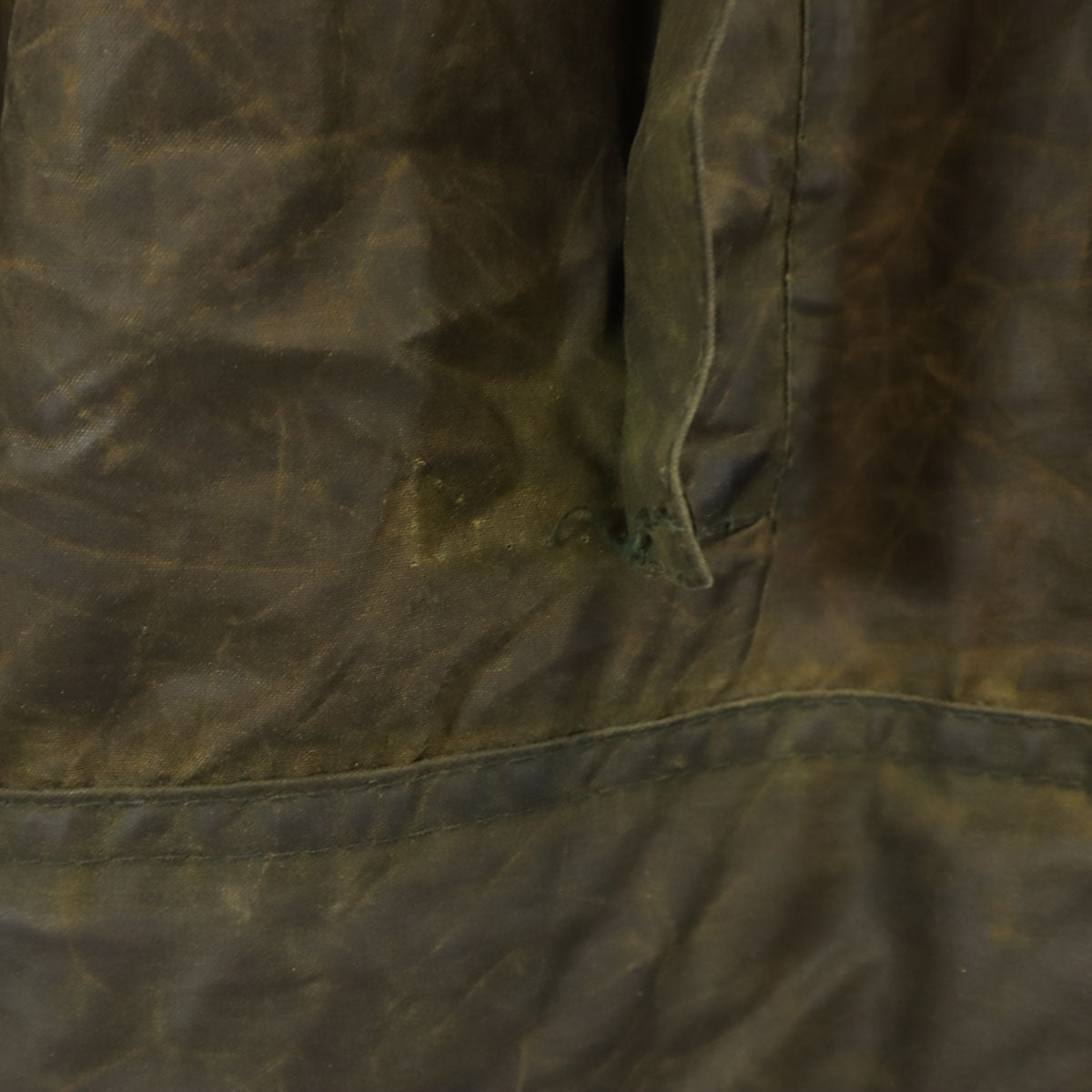 Barbour '90s 3-Warrant Border Oiled Jacket Brown Size C36