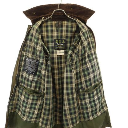 Barbour '90s 3-Warrant Border Oiled Jacket Brown Size C36