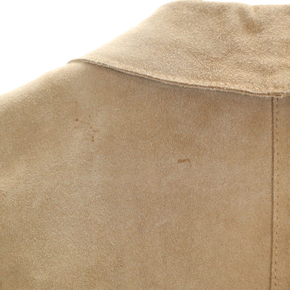 MARNI Italian Made Leather Coat Beige Size 40