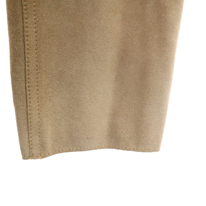 MARNI Italian Made Leather Coat Beige Size 40