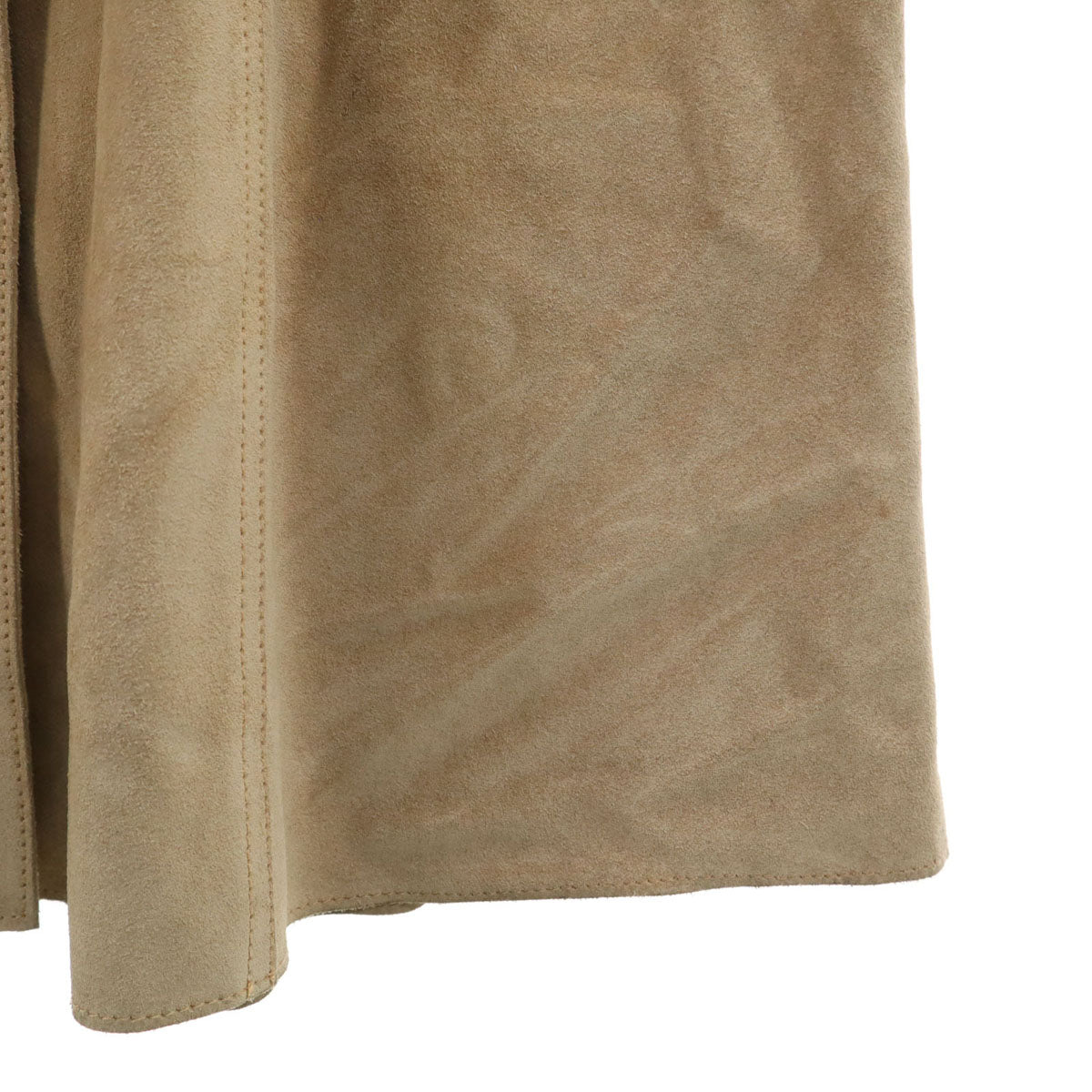 MARNI Italian Made Leather Coat Beige Size 40