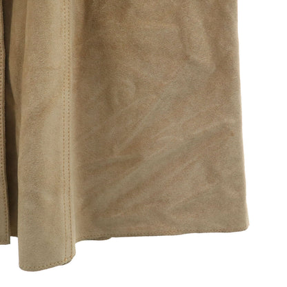 MARNI Italian Made Leather Coat Beige Size 40