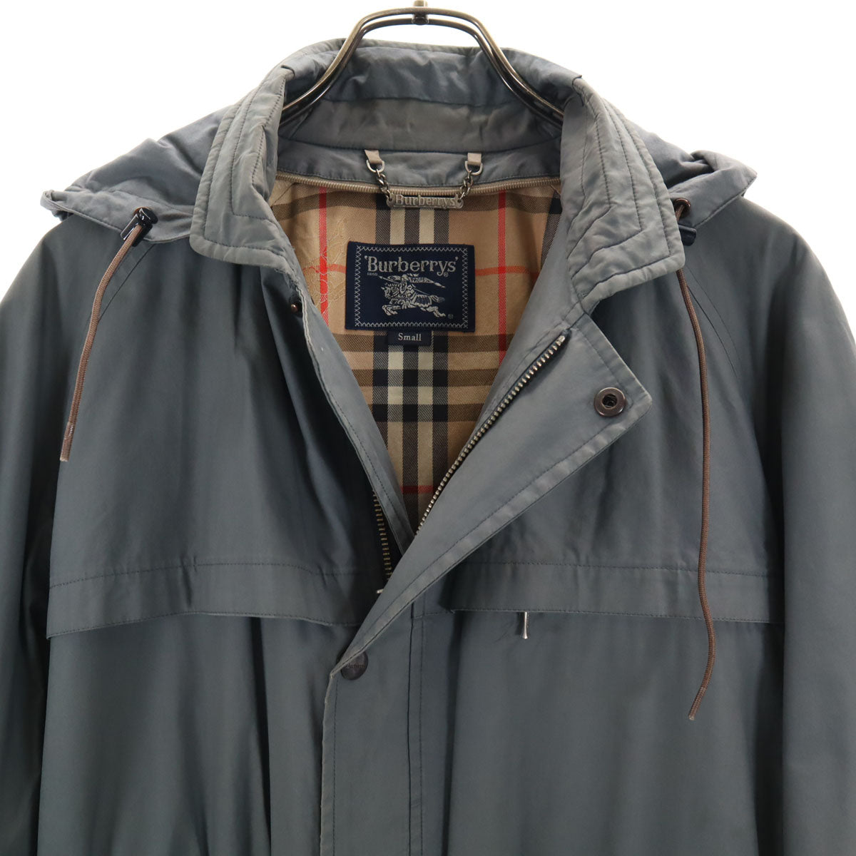 Burberrys 90s Vintage Coat Gray Size S
