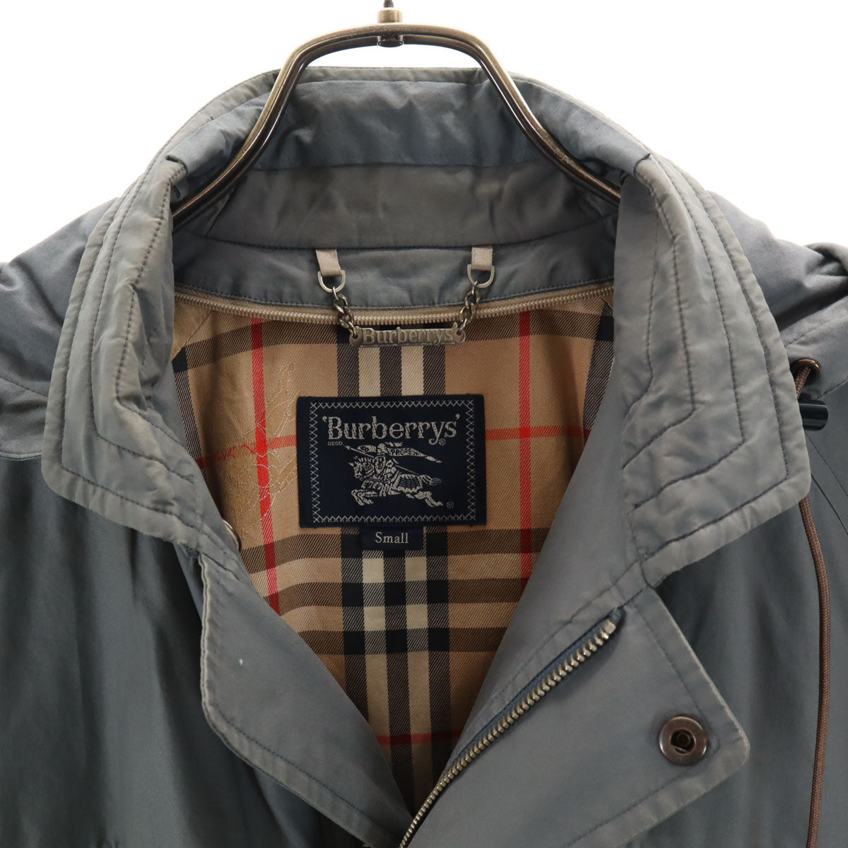 Burberrys 90s Vintage Coat Gray Size S
