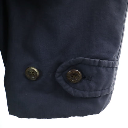 Burberrys 90s Vintage Long Coat with Down Liner Navy Size M