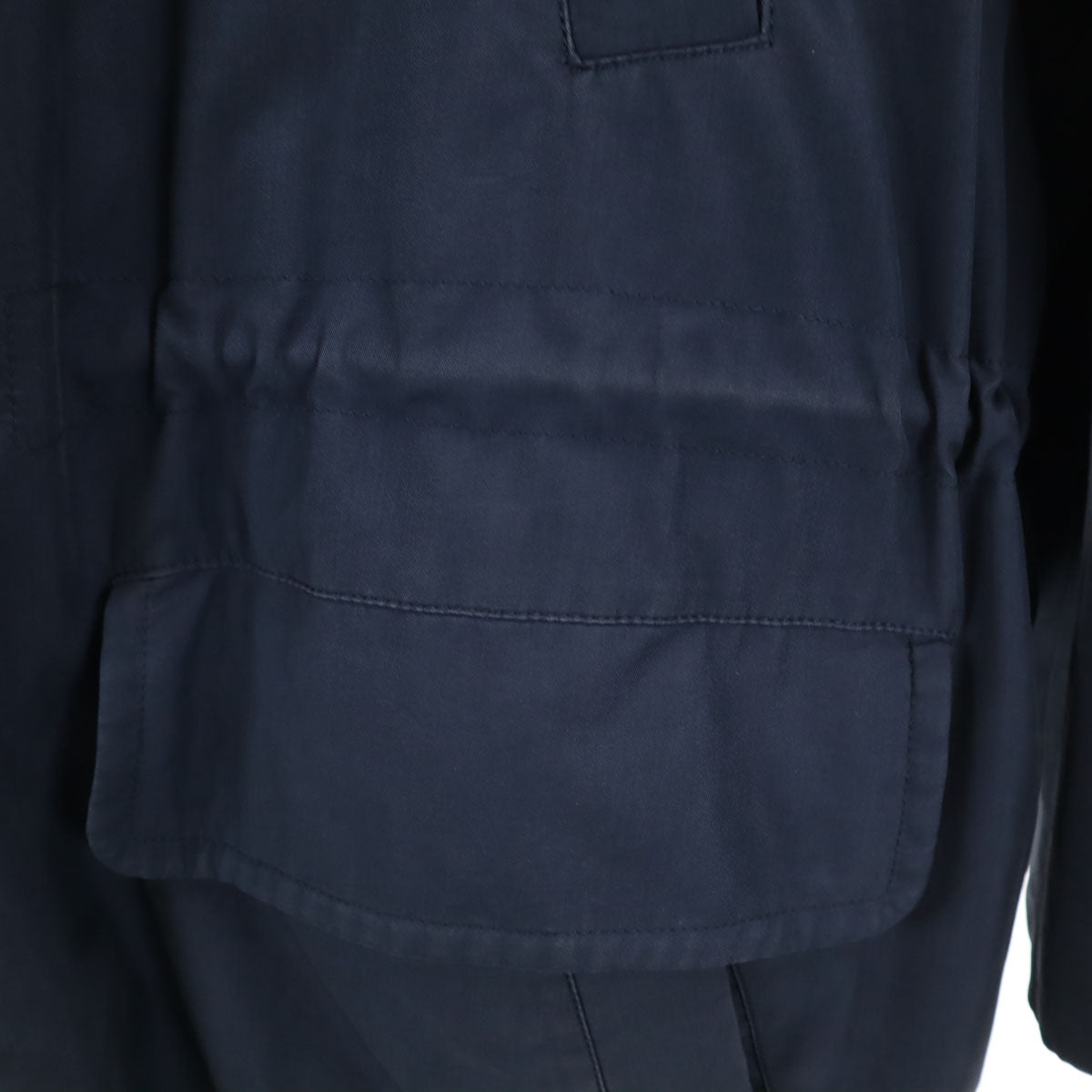 Burberrys 90s Vintage Long Coat with Down Liner Navy Size M