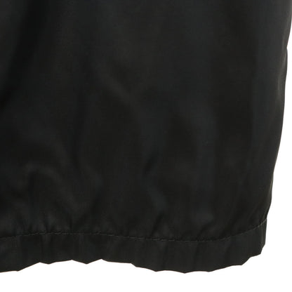 PRADA Italian Lined Stand Collar Coat Black Size L