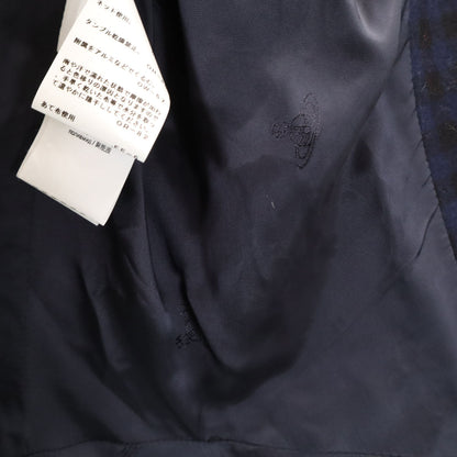 Vivienne Westwood Asymmetric Check Wool Coat Size 38