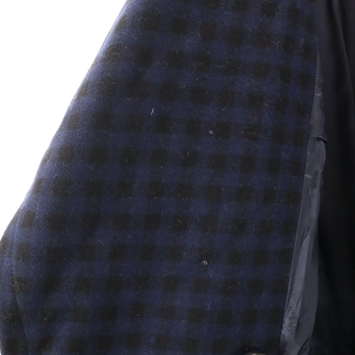 Vivienne Westwood Asymmetric Check Wool Coat Size 38