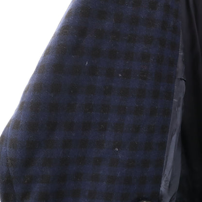 Vivienne Westwood Asymmetric Check Wool Coat Size 38
