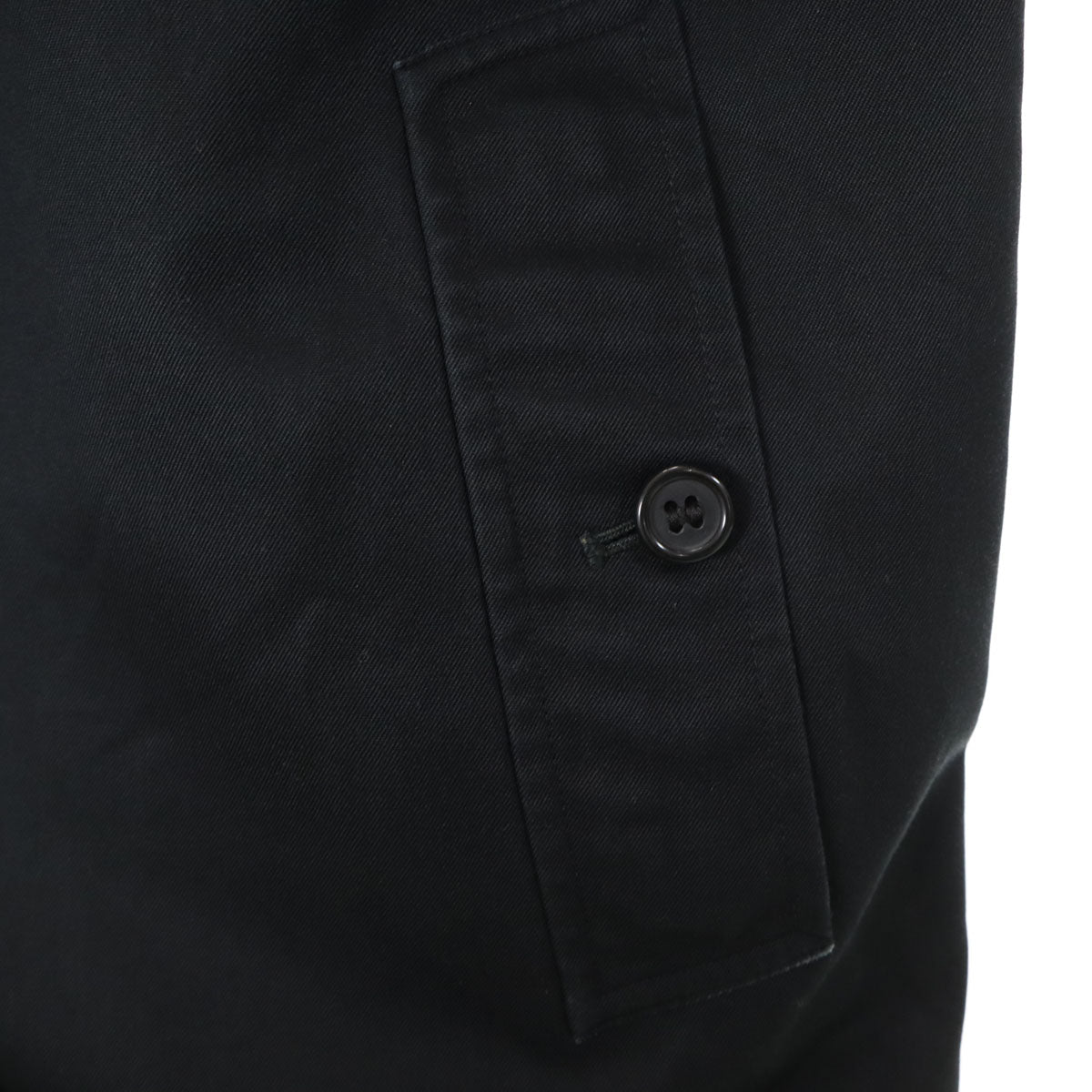 Burberrys 90s Vintage Black Balmacaan Coat
