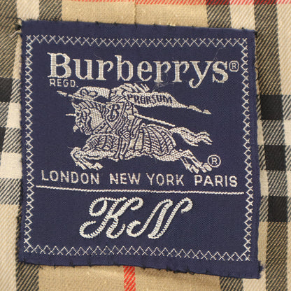 Burberrys 90s Vintage Black Balmacaan Coat