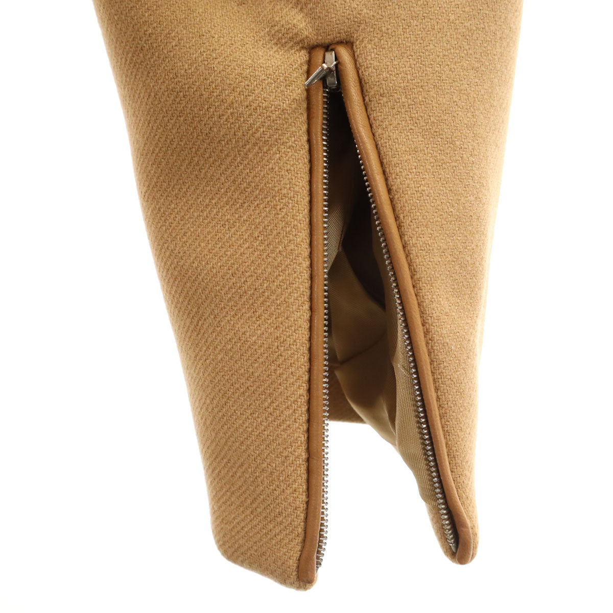 PRADA Italian Wool Coat Beige Size 38
