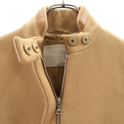 PRADA Italian Wool Coat Beige Size 38