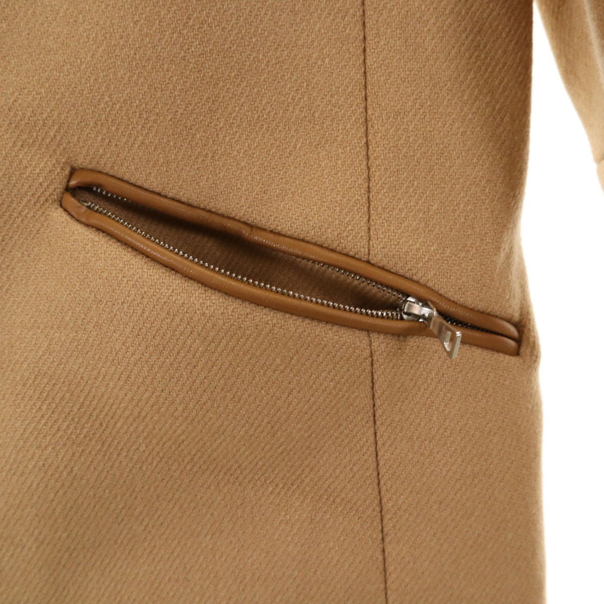 PRADA Italian Wool Coat Beige Size 38